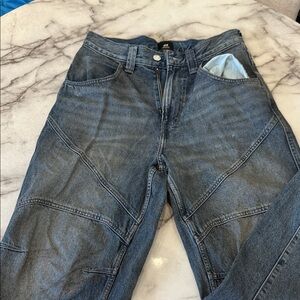 H & M Stylish Blue Denim Jeans - Baggy Fit